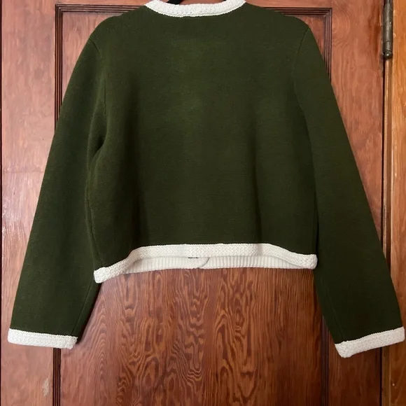 Sezane Auguste Jacket in Perfect Green - Picture 8 of 9